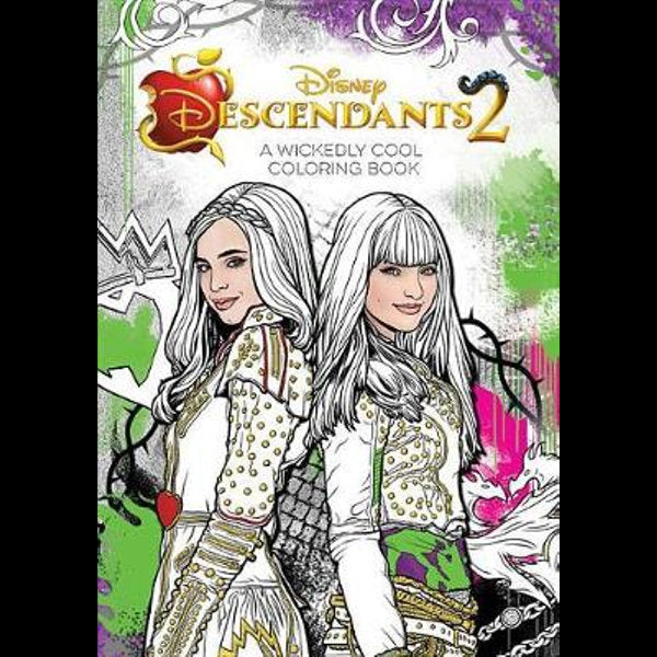 Descendants 2: A Wickedly Cool Coloring Book – Menucha Classroom